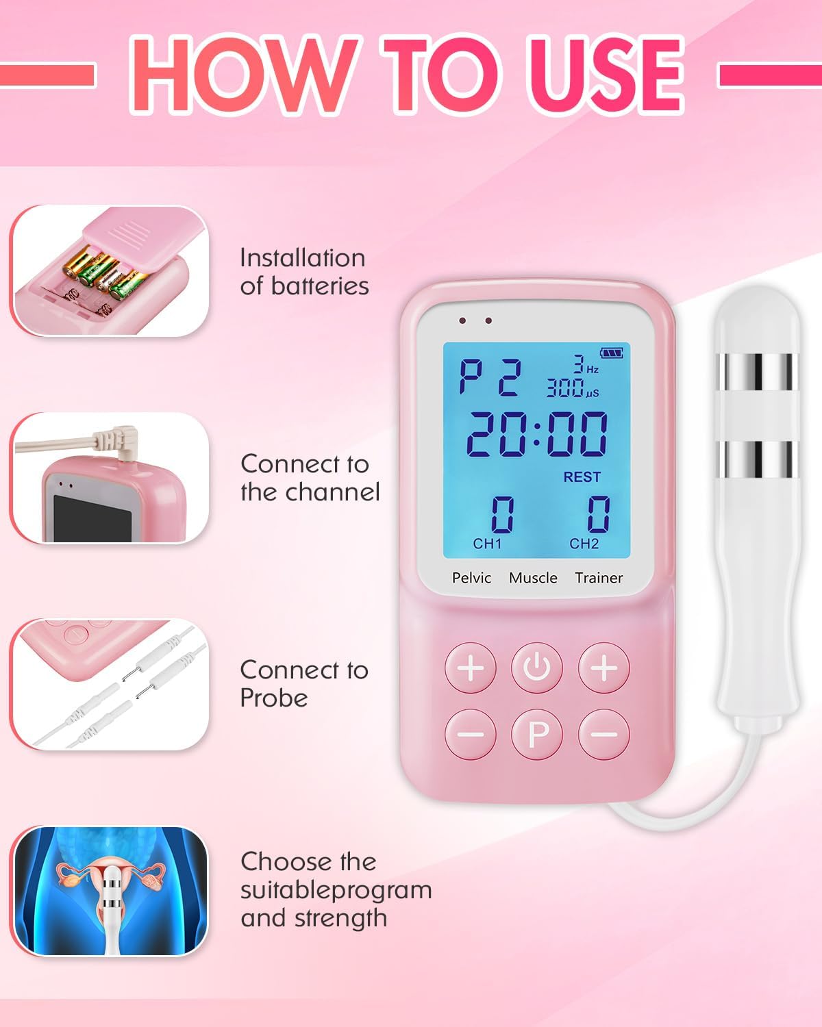 PulseKegel Automatic Stimulator - Vixen | Nova Network