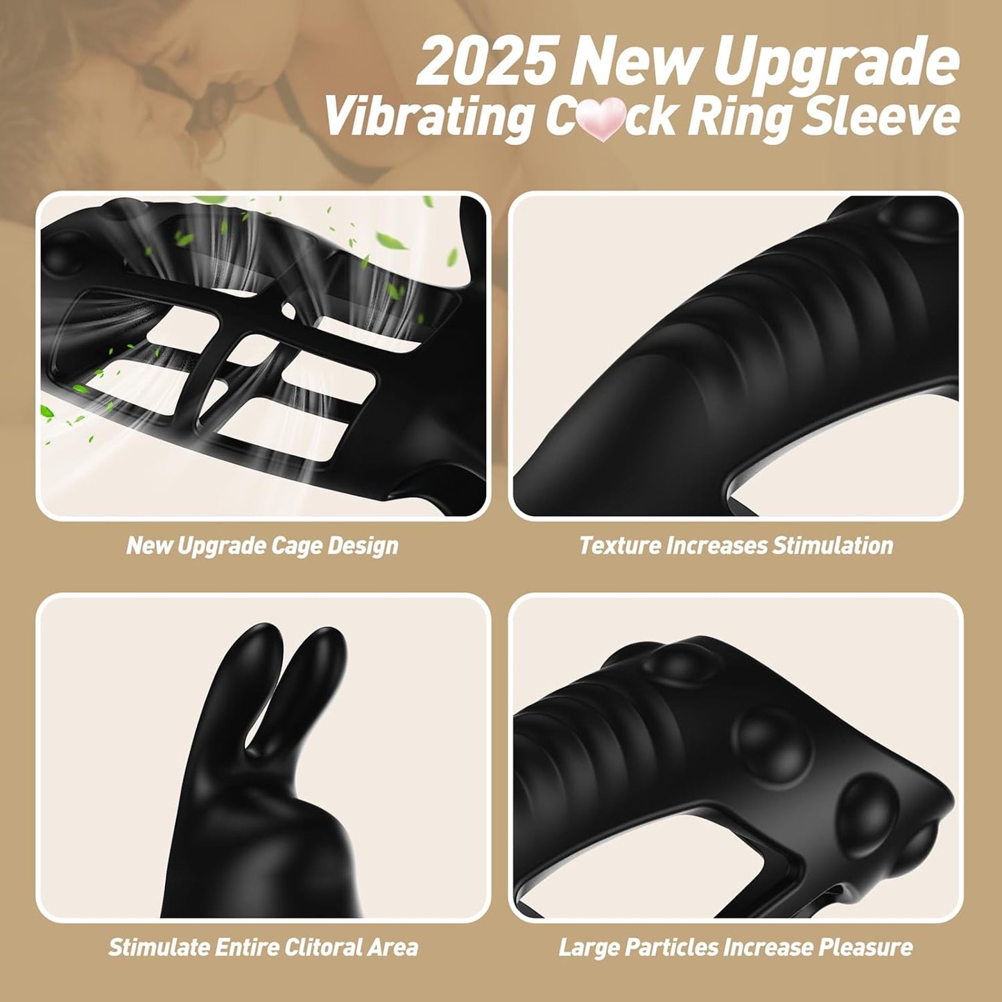 PulseLock Dual - Vibe Cock Sleeve - Vixen | Nova Network