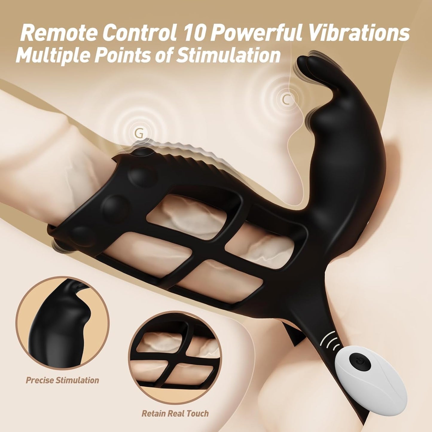 PulseLock Dual - Vibe Cock Sleeve - Vixen | Nova Network