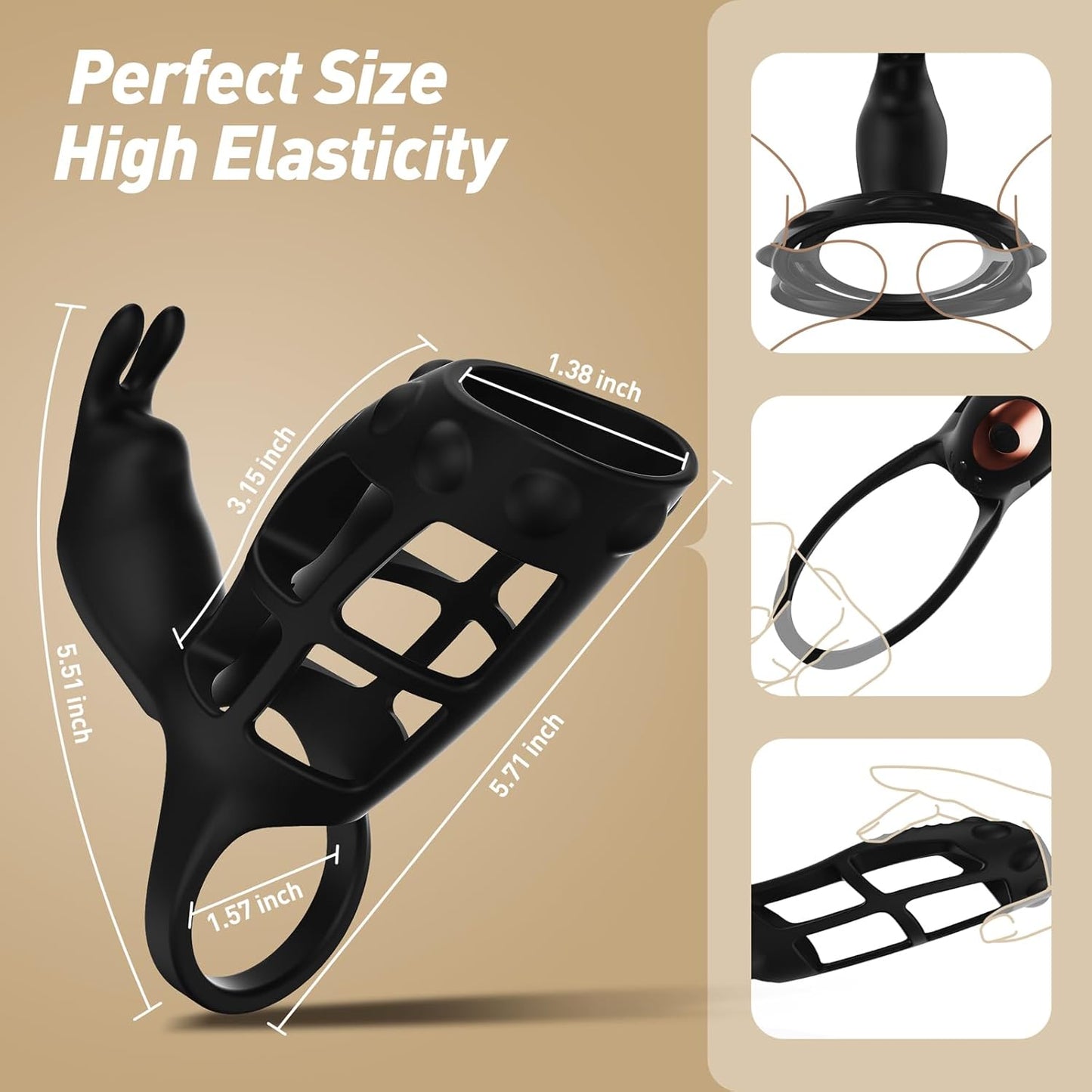 PulseLock Dual - Vibe Cock Sleeve - Vixen | Nova Network