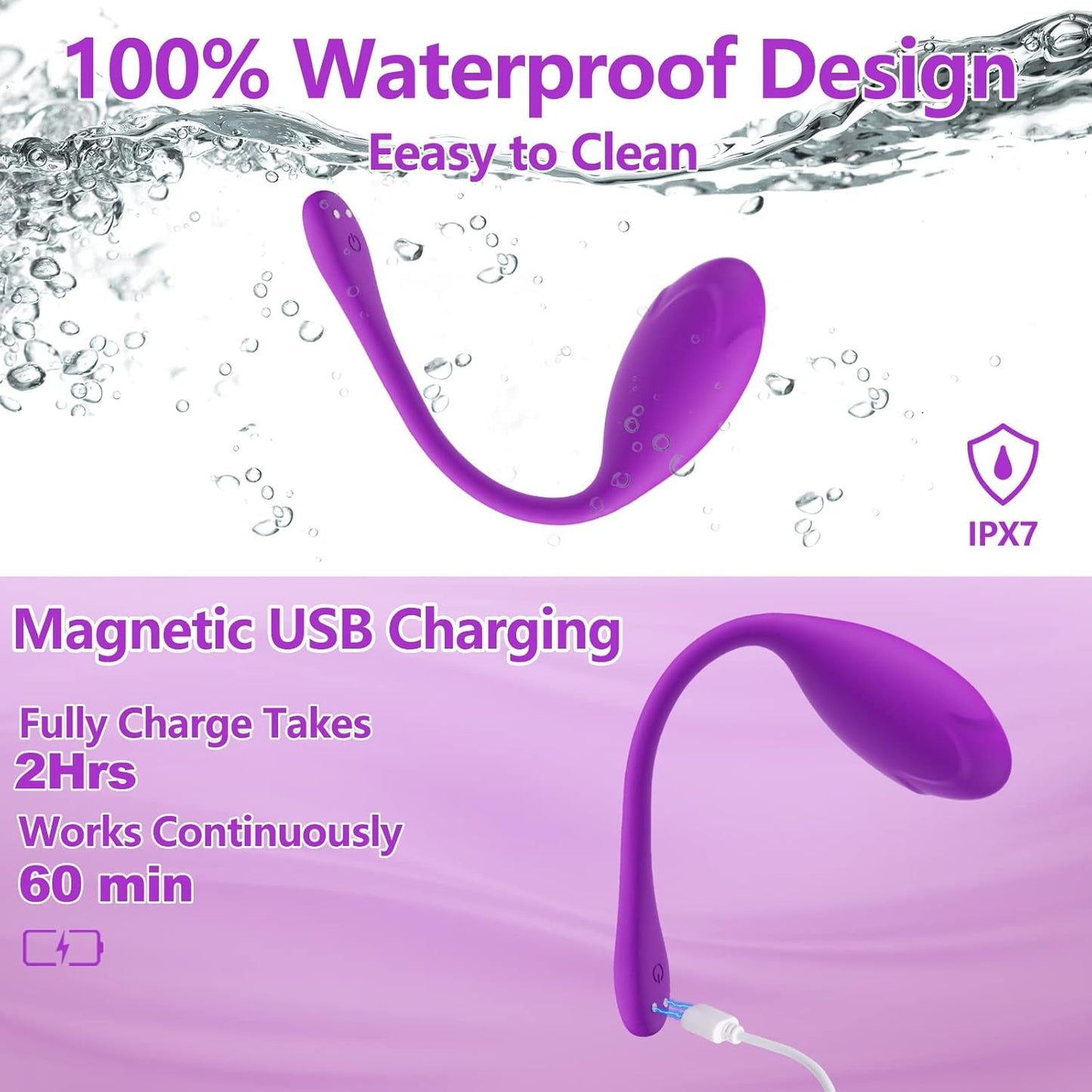 PulseMate 9X Vibe Egg Vibrator - Vixen | Nova Network
