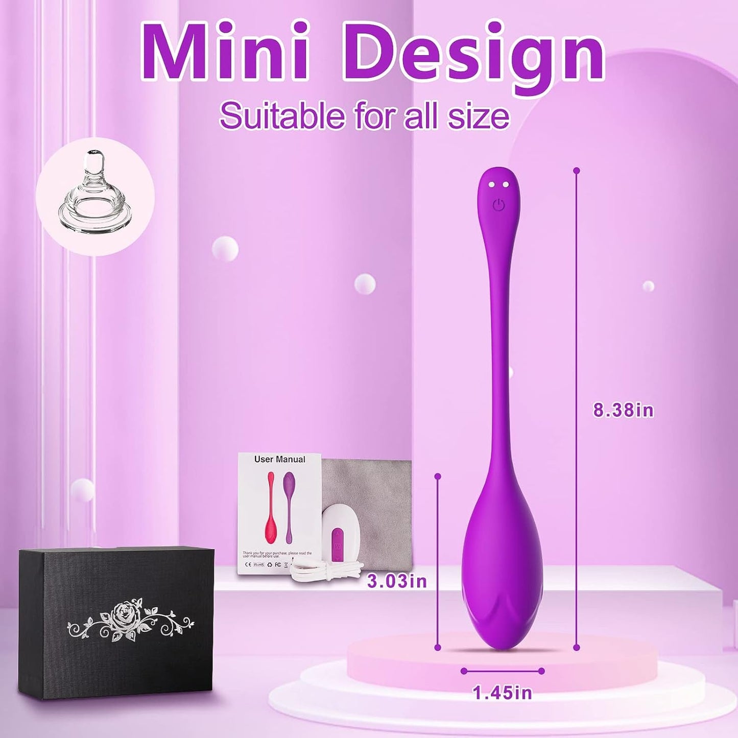 PulseMate 9X Vibe Egg Vibrator - Vixen | Nova Network