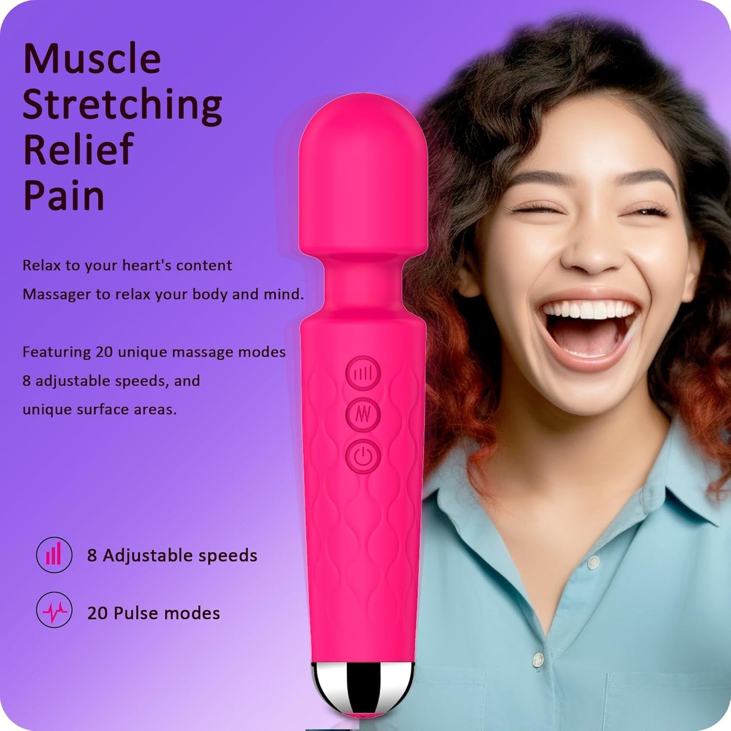 PulseMini G - Spot Wand Vibrator - Vixen | Nova Network