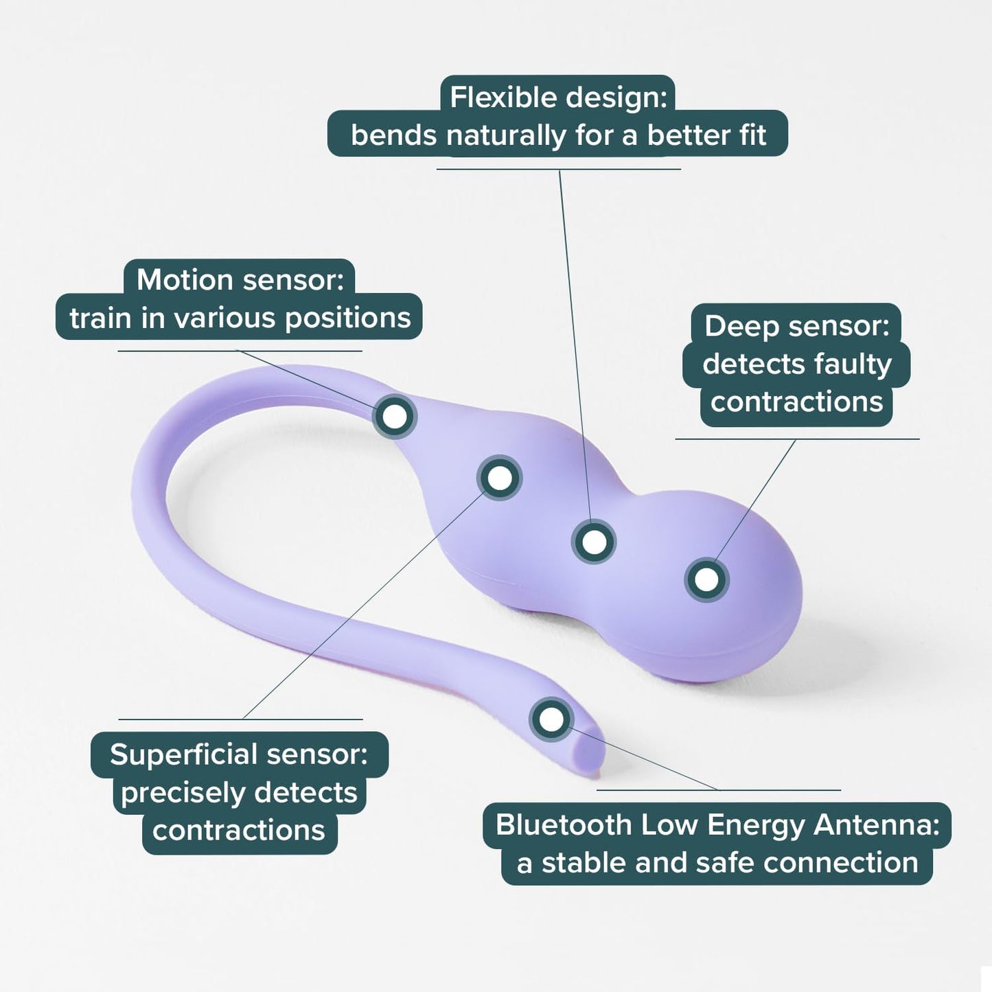 PulsePelva Dual Kegel Trainer - Vixen | Nova Network