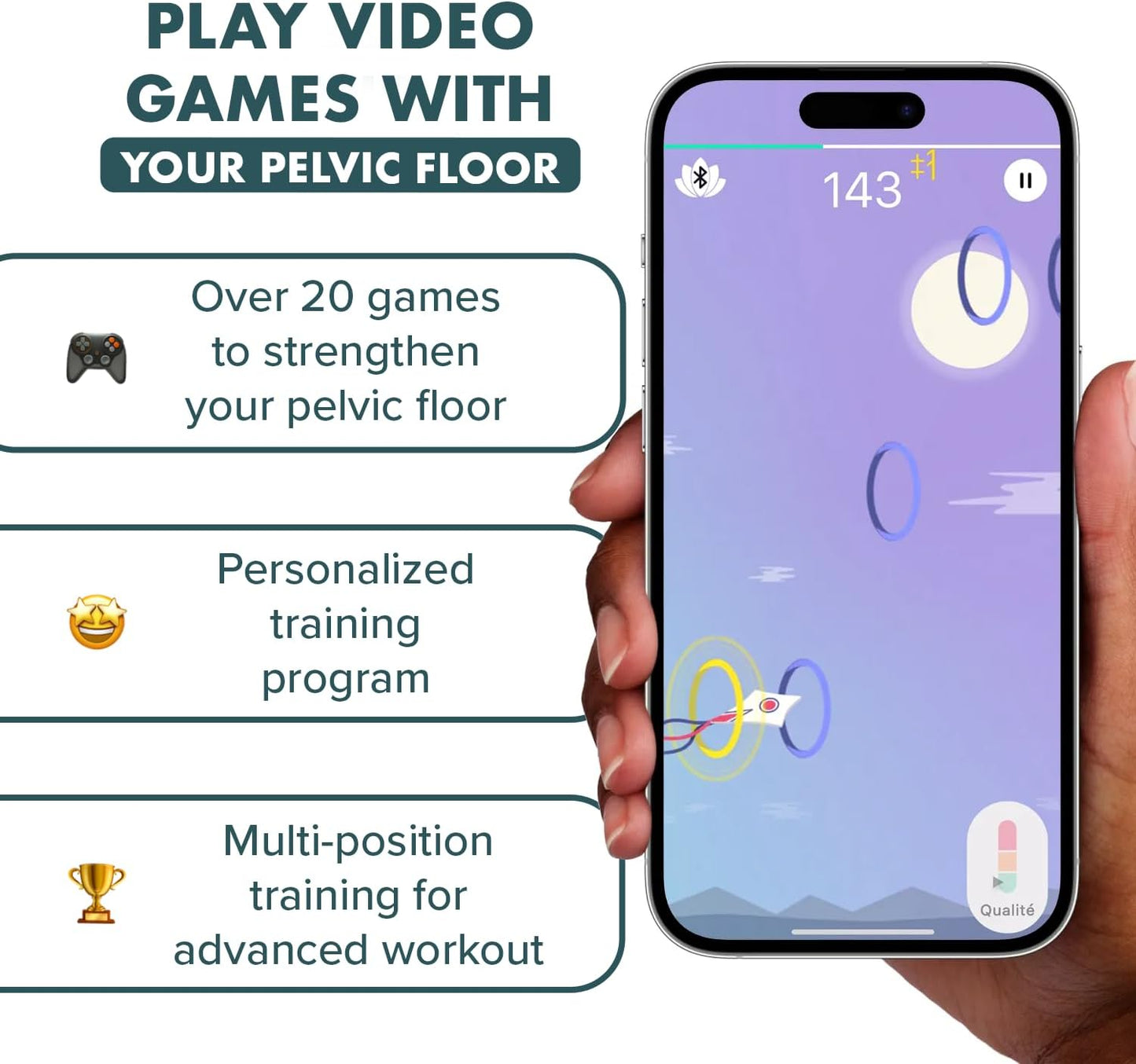 PulsePelva Dual Kegel Trainer - Vixen | Nova Network