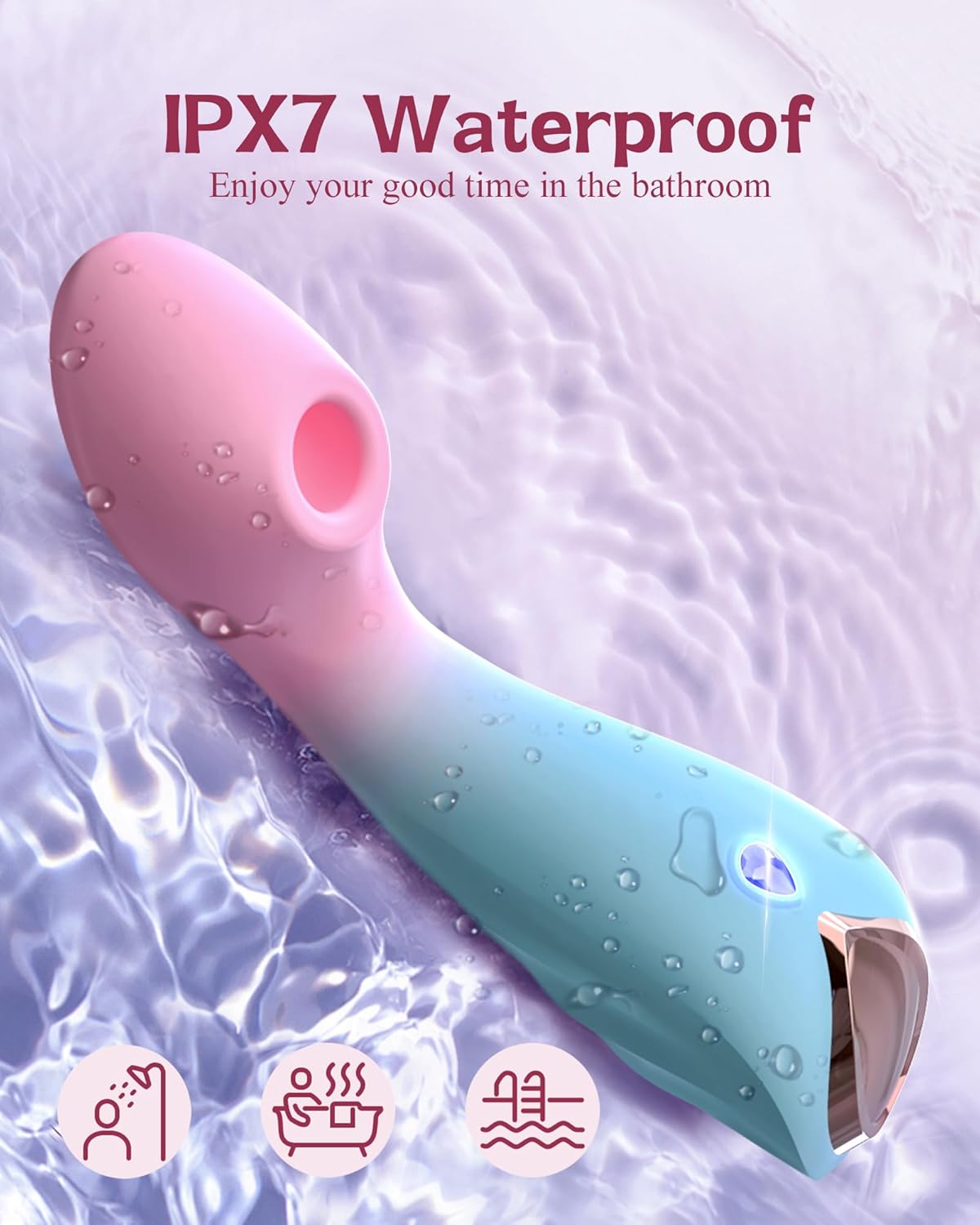 PulsePetal G - Spot & Clit Suction Vibrator - Vixen | Nova Network