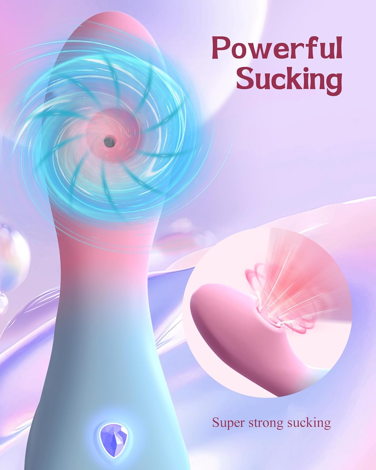 PulsePetal G - Spot & Clit Suction Vibrator - Vixen | Nova Network