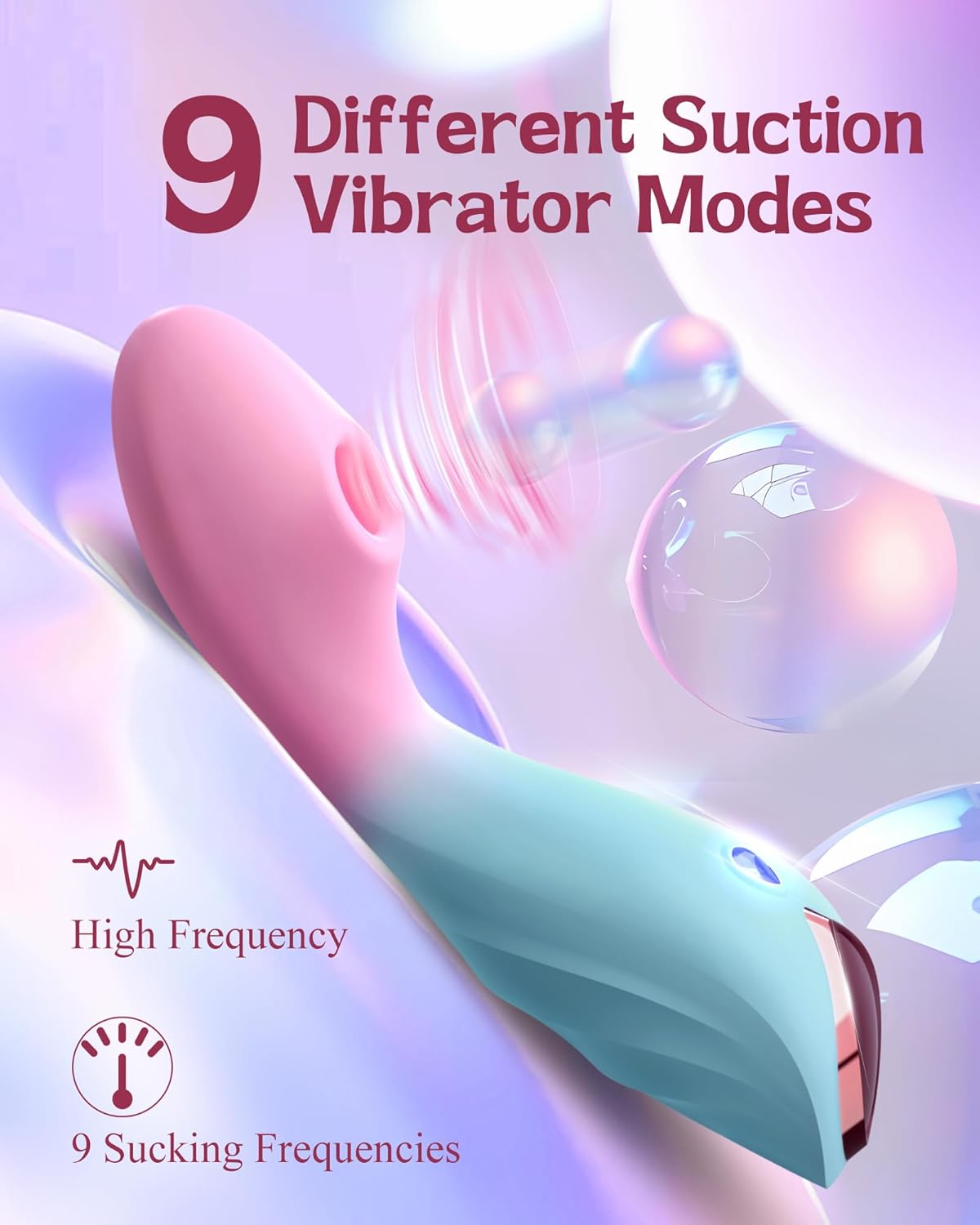 PulsePetal G - Spot & Clit Suction Vibrator - Vixen | Nova Network