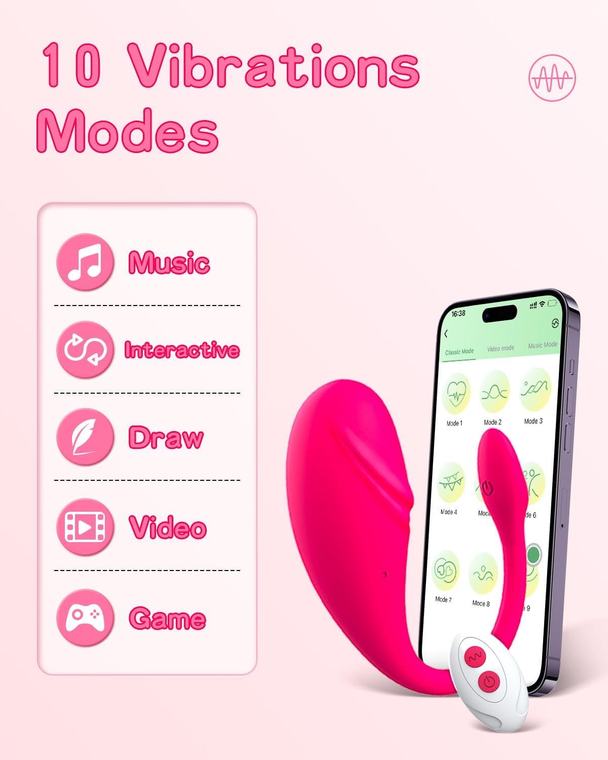 PulsePlay Panty Vibe Egg Vibrator - Vixen | Nova Network