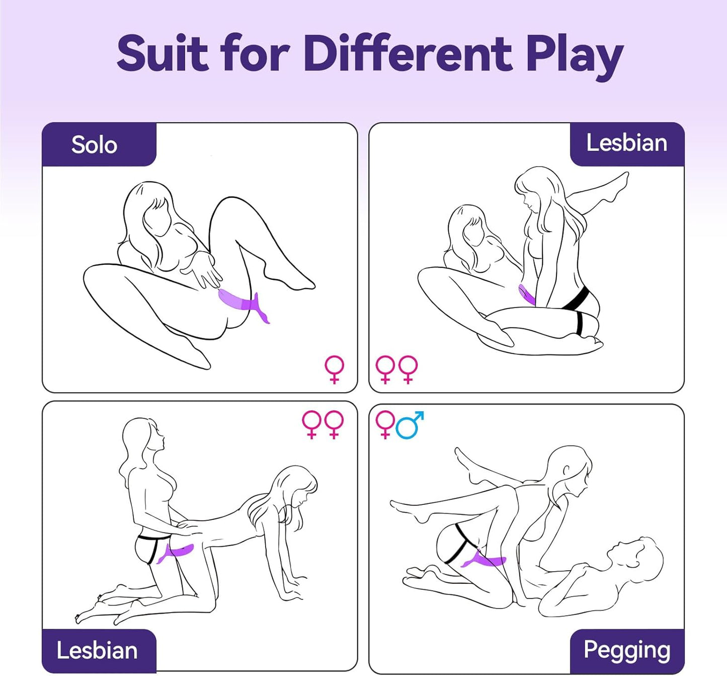 PulseStrap Pegging Vibrating Dildo Strap - On - Vixen | Nova Network