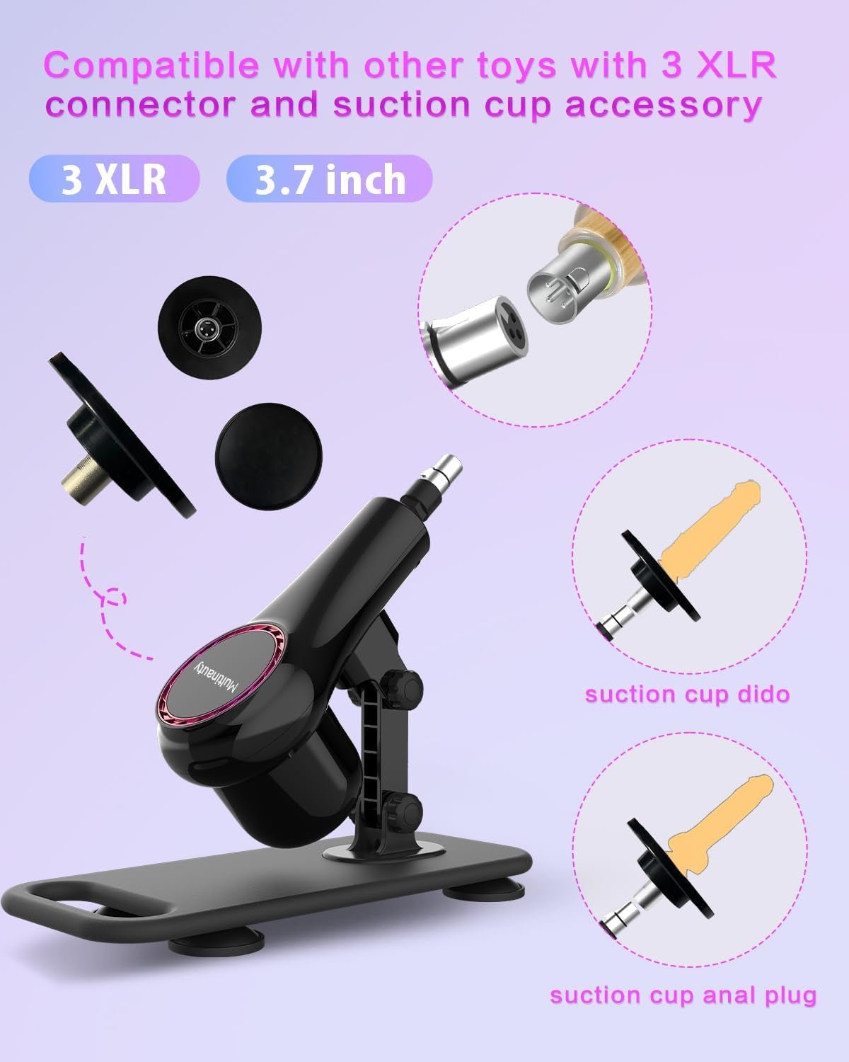 PulseThrust Adjustable Sex Machine - Vixen | Nova Network