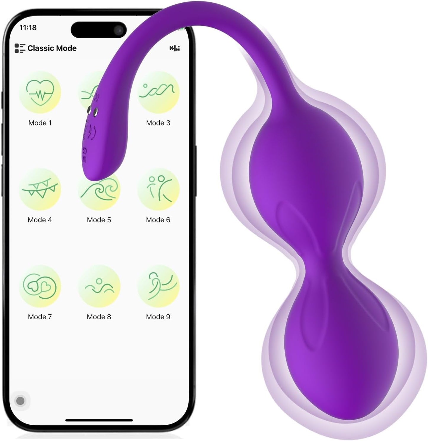 PulseTune Egg Vibrator - Vixen | Nova Network