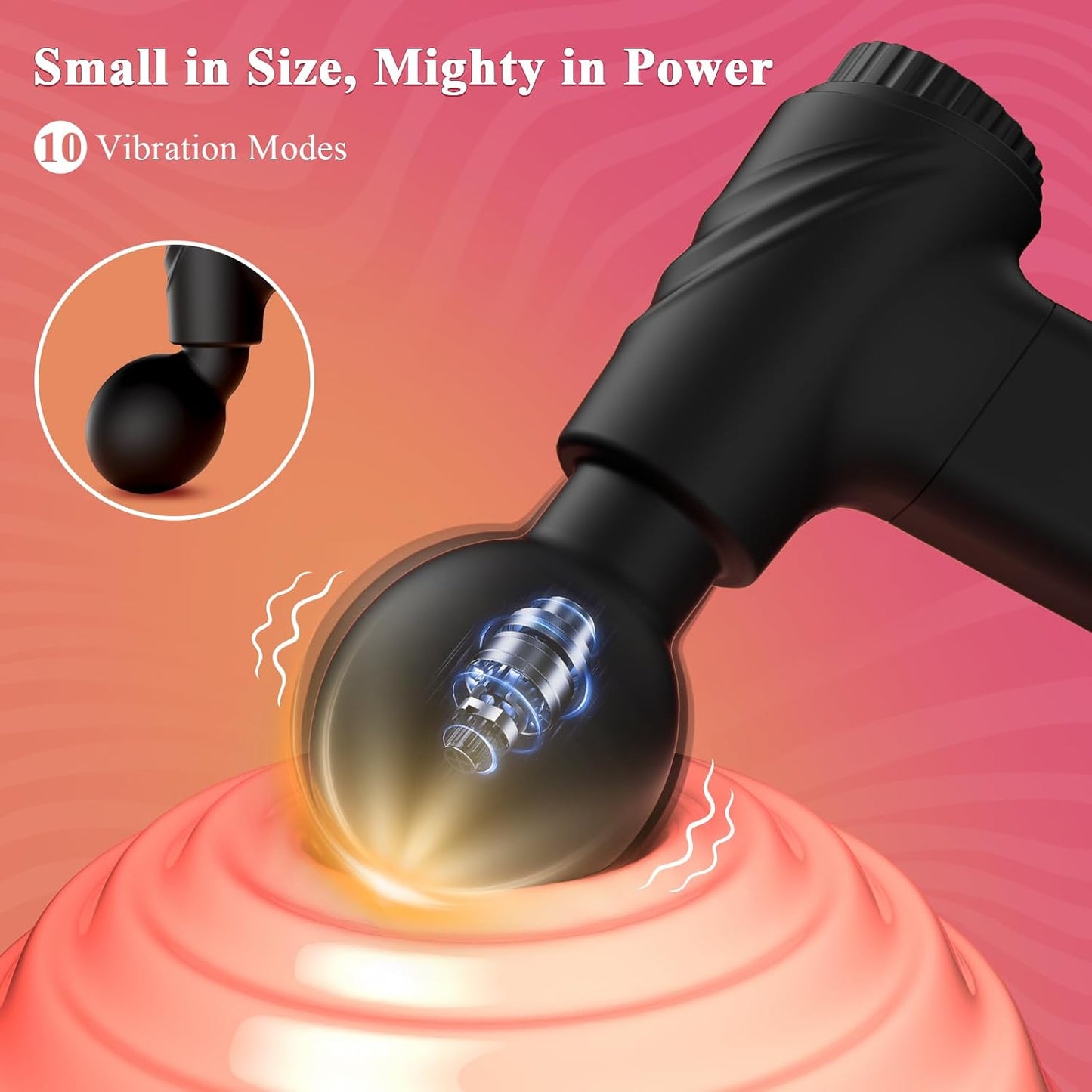 PulseWhisper Mini Wand Vibrator - Vixen | Nova Network
