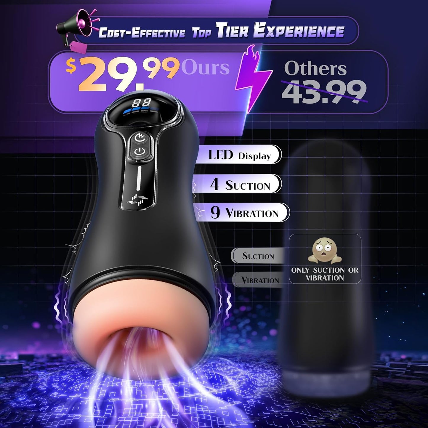 PumpVibe Vibrating Fleshlight Stroker - Vixen | Nova Network