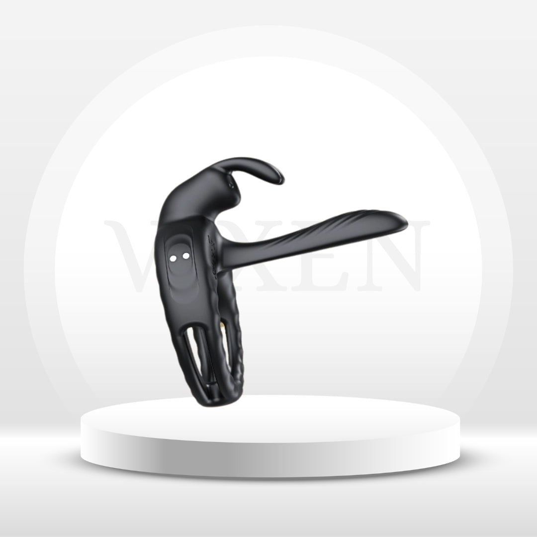 QuadRush 4 - in - 1 Vibrating Penis Ring - Vixen | Nova Network