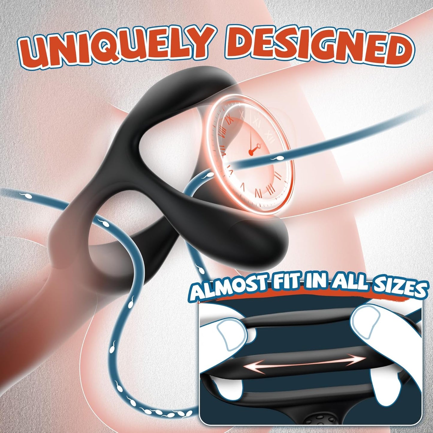 QuadVibe 4 - in - 1 Prostate Massager Cock Ring - Vixen | Nova Network