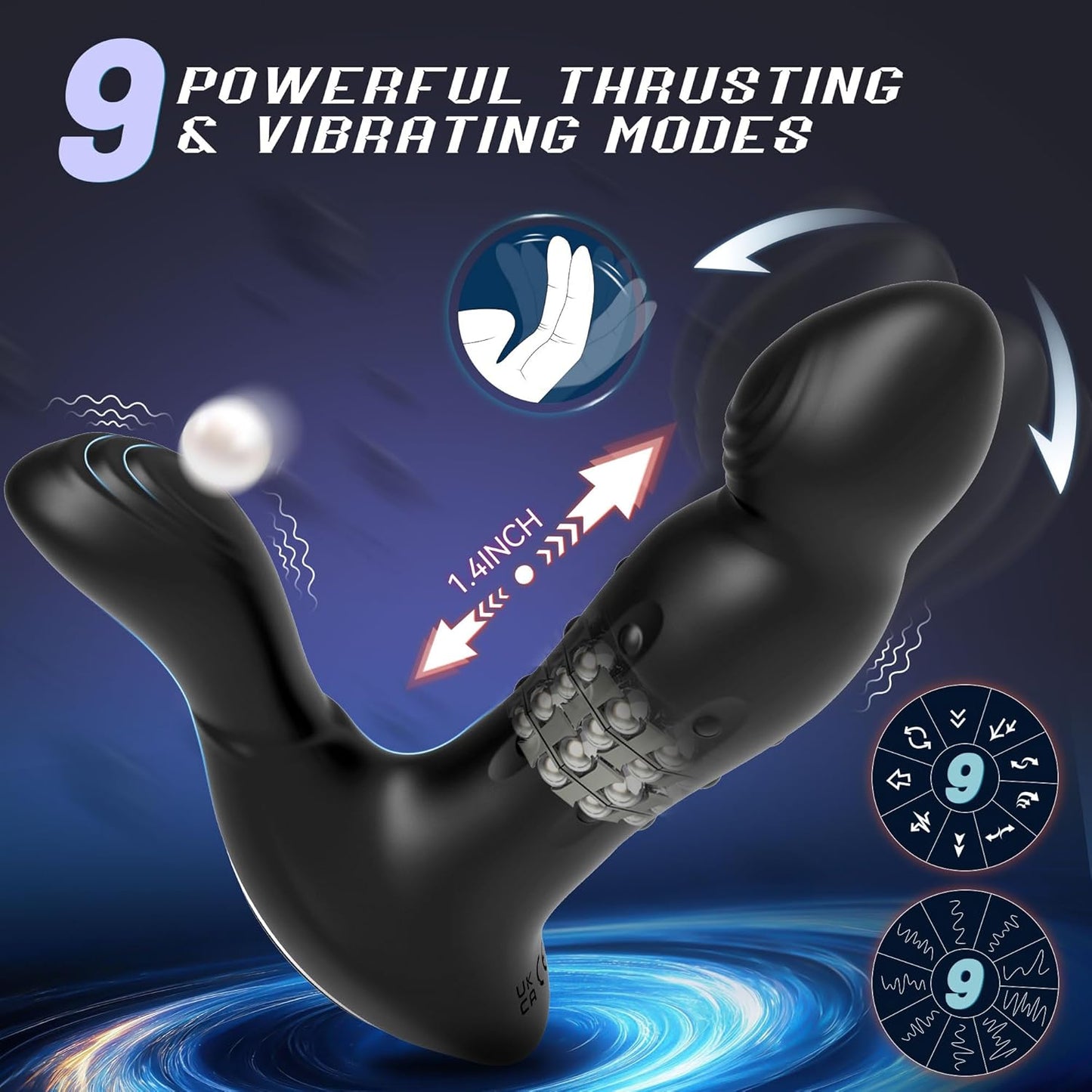QuadWave Prostate Stimulator - Vixen | Nova Network