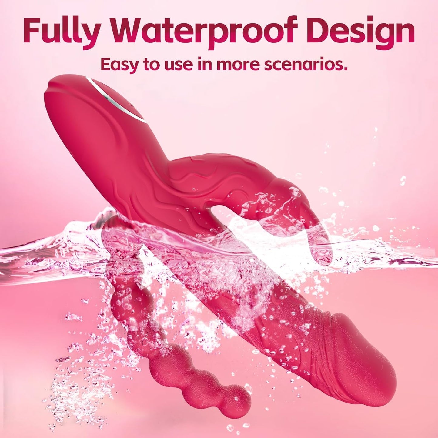 RabbitX 3 - in - 1 Rabbit Vibrator with Anal Beads - Vixen | Nova Network