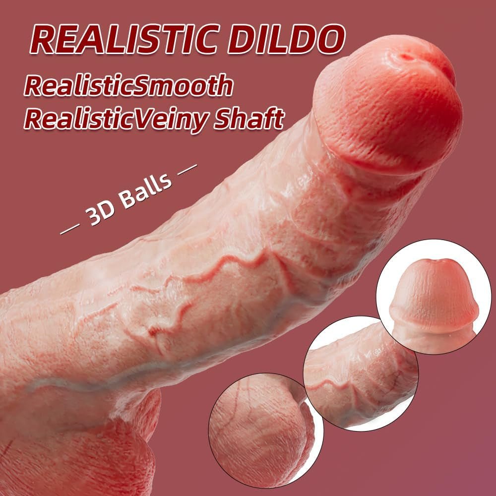 RealRush Realistic Thrusting Heating Dildo Vibrator - Vixen | Nova Network