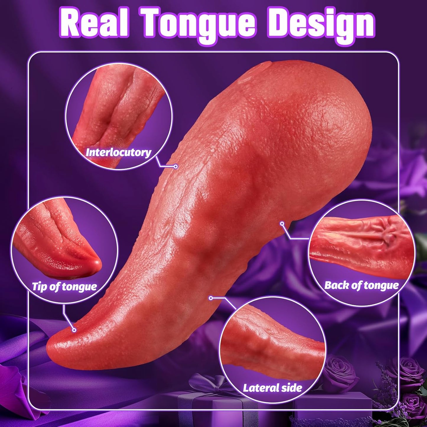 RealTongue 9 - Mode G - Spot Vibrator - Vixen | Nova Network