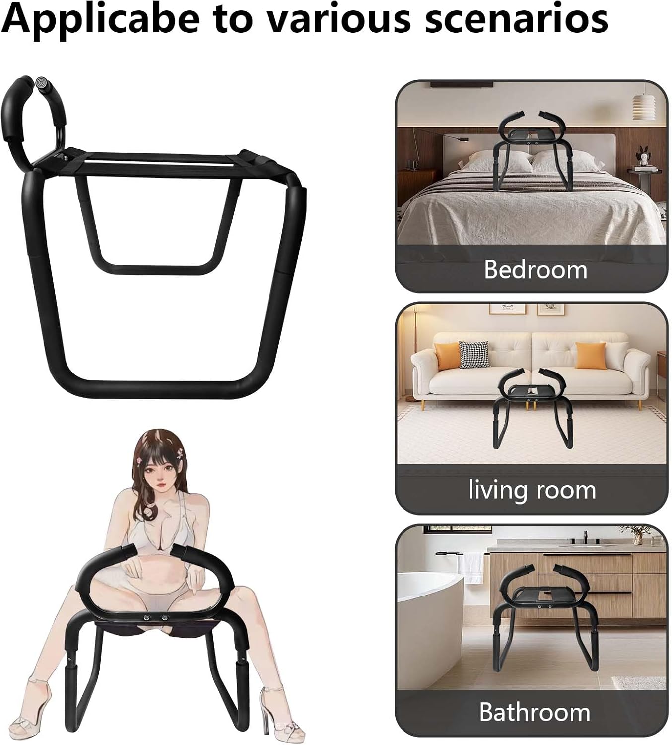 RhythmLock Armrest Sex Chair - Vixen | Nova Network
