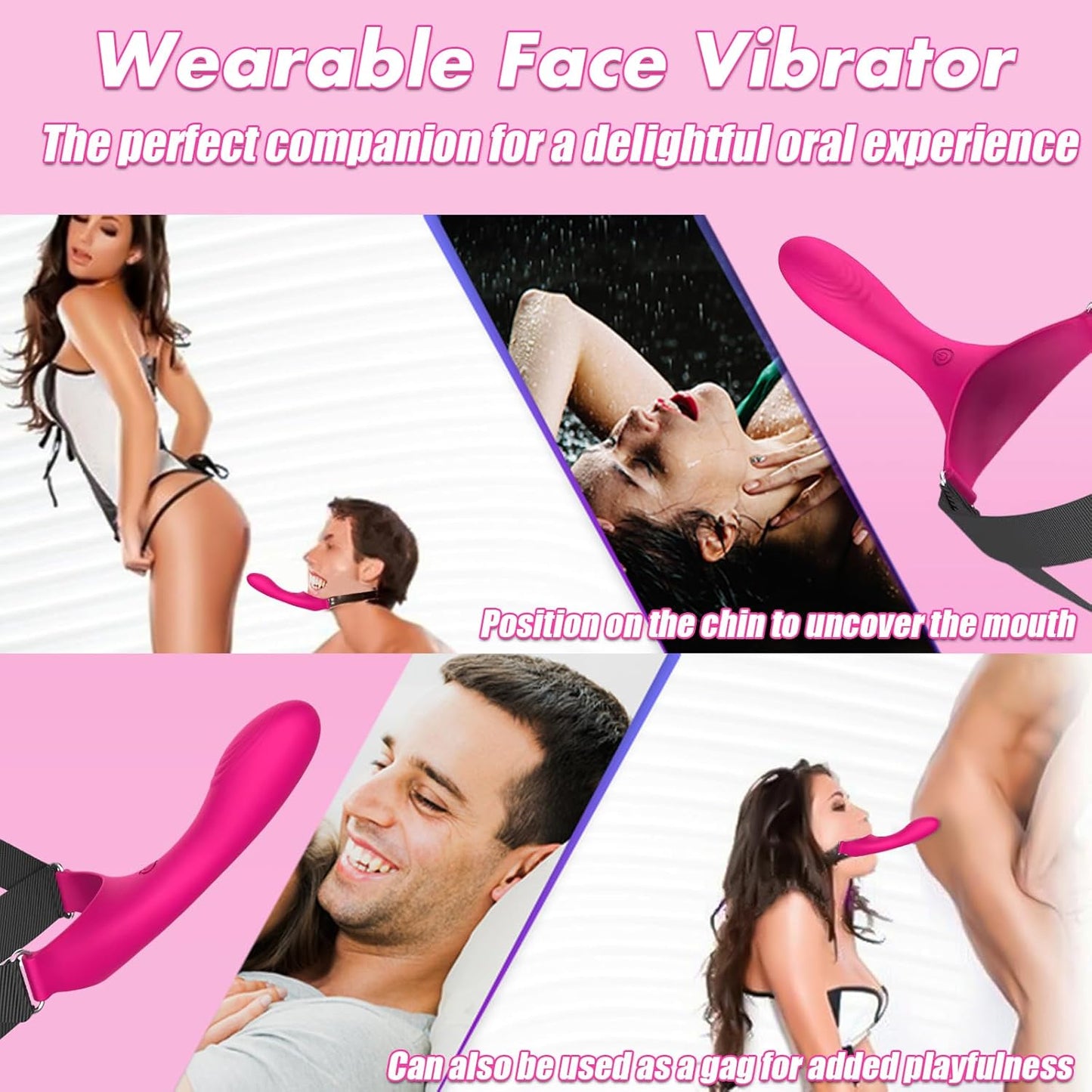 RideControl Head - Mounted Strap - On Vibrator - Vixen | Nova Network