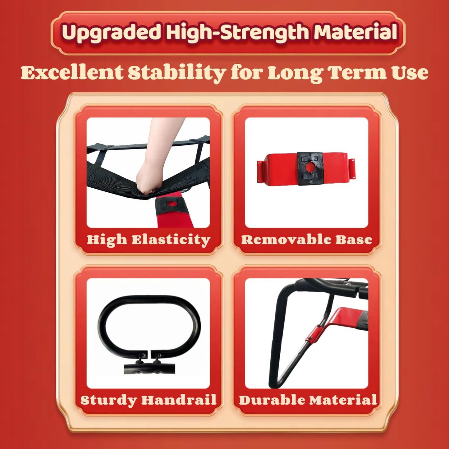 RideOn Elastic Sex Chair with Dildo Mount Base - Vixen | Nova Network