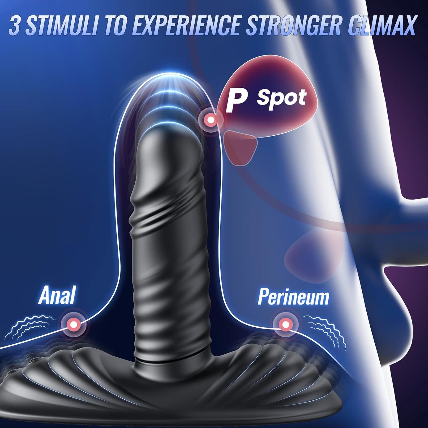 RiderMax 7 - in - 1 Thrusting Anal Prostate Toy - Vixen | Nova Network