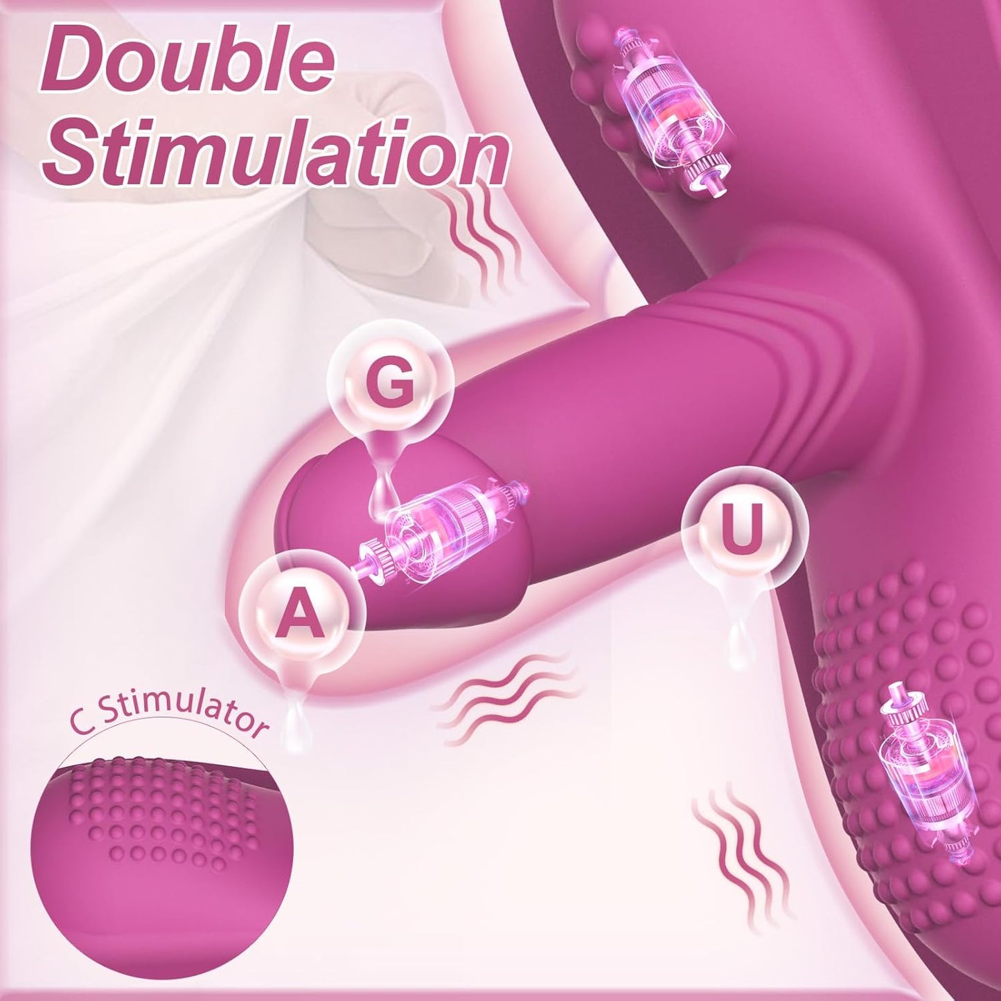 RideRumble Ride - On Dual Motor Vibrator - Vixen | Nova Network