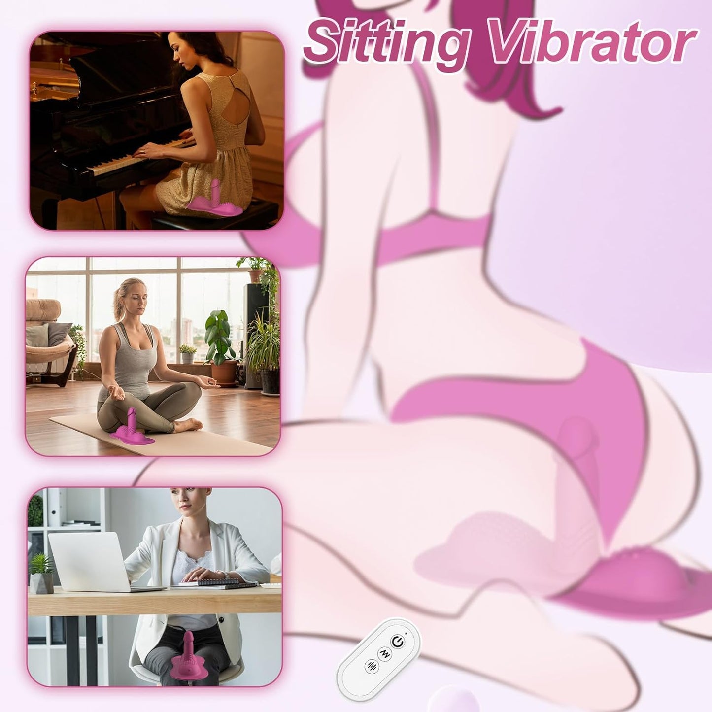 RideRumble Ride - On Dual Motor Vibrator - Vixen | Nova Network