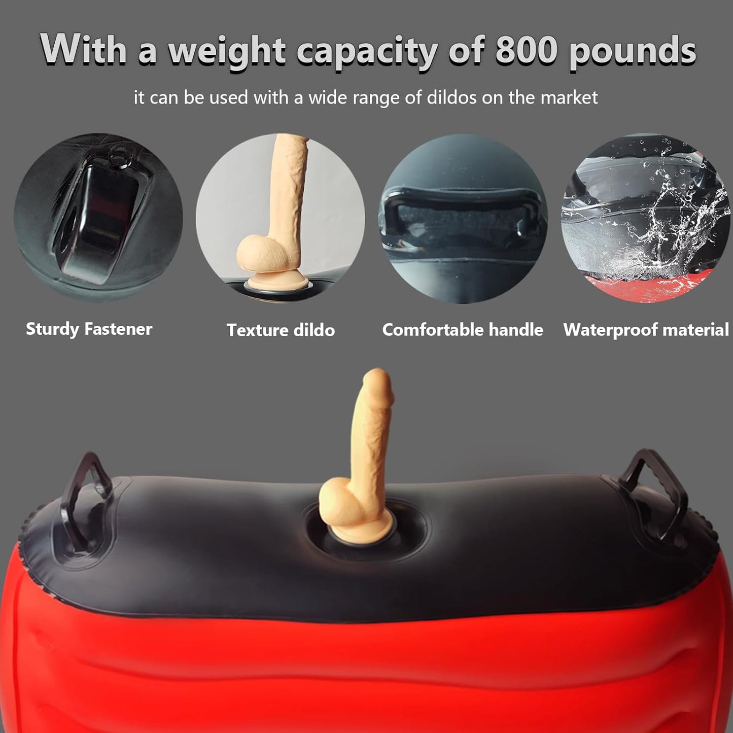 RiderX Inflatable Sex Chair with Dildo Mount - Vixen | Nova Network