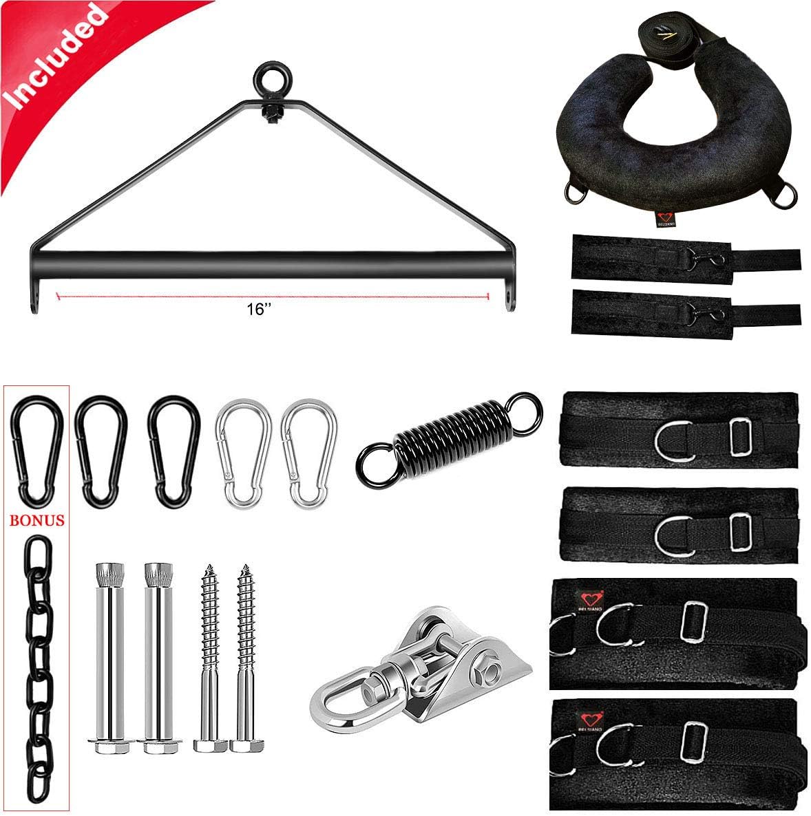 RighteousLove 360° Premium Ceiling Sex Swing Set - Vixen | Nova Network