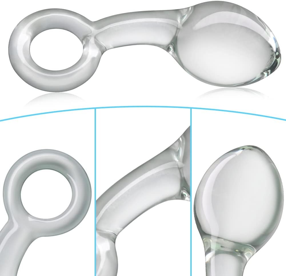 RingEase Beginner Glass Anal Trainer - Vixen | Nova Network