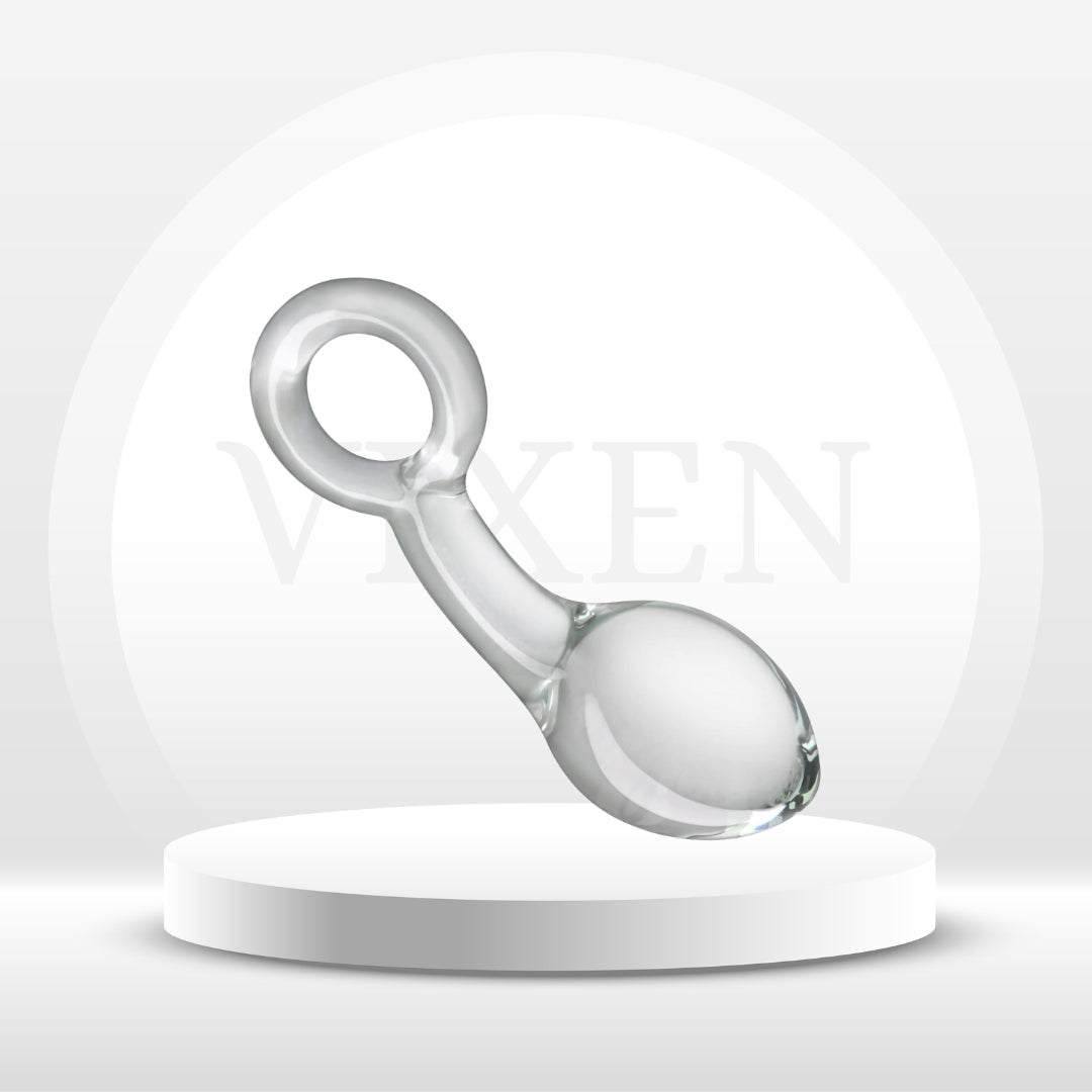RingEase Beginner Glass Anal Trainer - Vixen | Nova Network