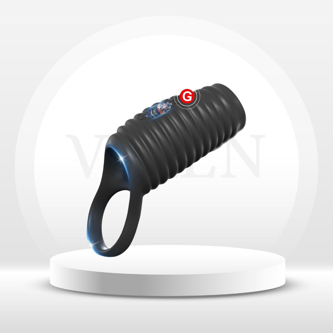 RippleGrip Wave Stimulation Penis Sleeve - Vixen | Nova Network