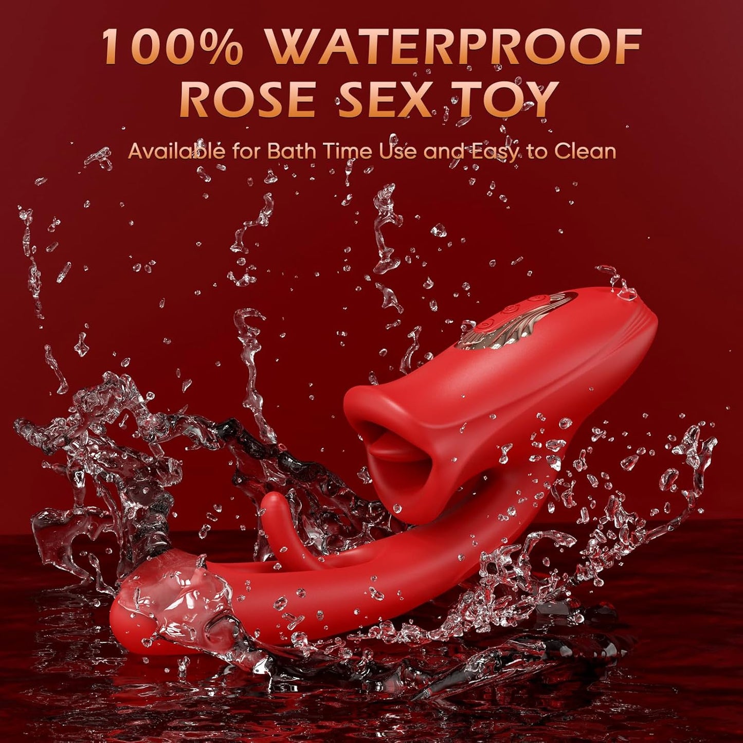 RogueBeauty 5 - in - 1 Licking, Vibrating & Flapping Stimulator - Vixen | Nova Network