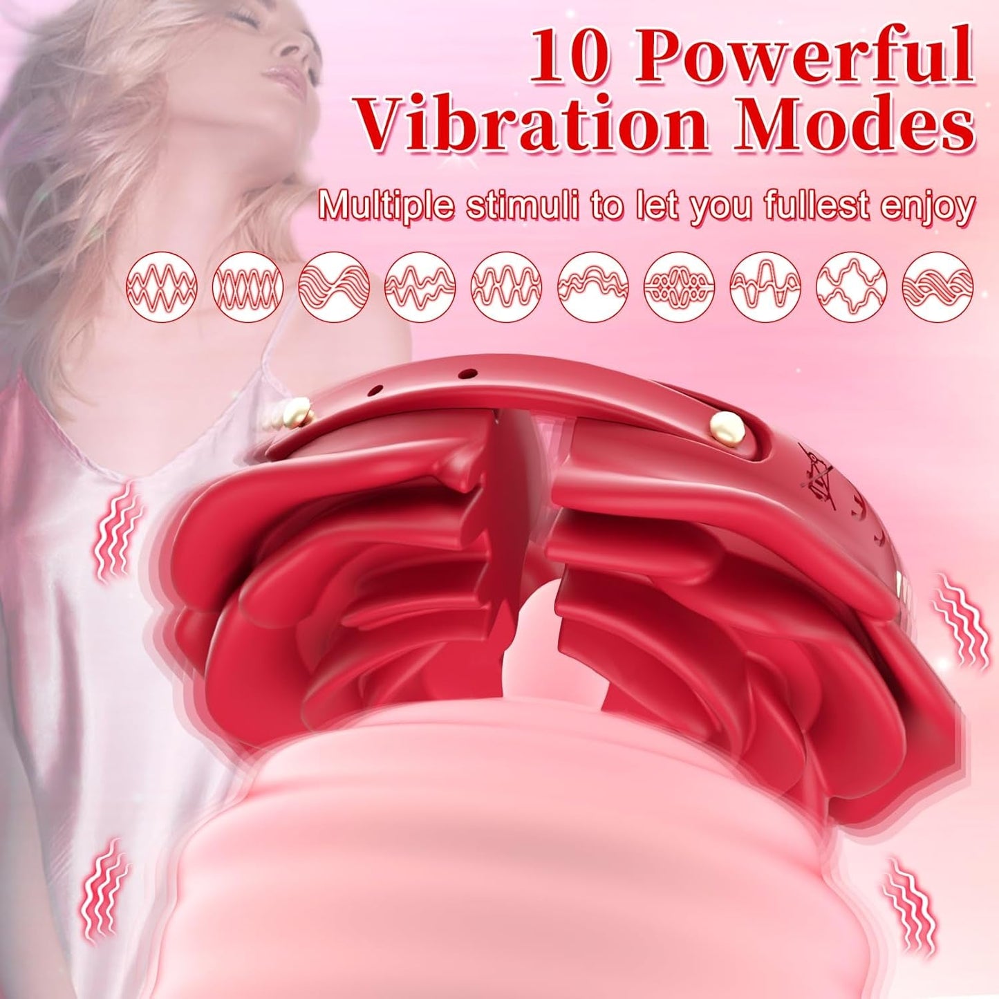 RoseBloom Nipple Vibrator - Vixen | Nova Network