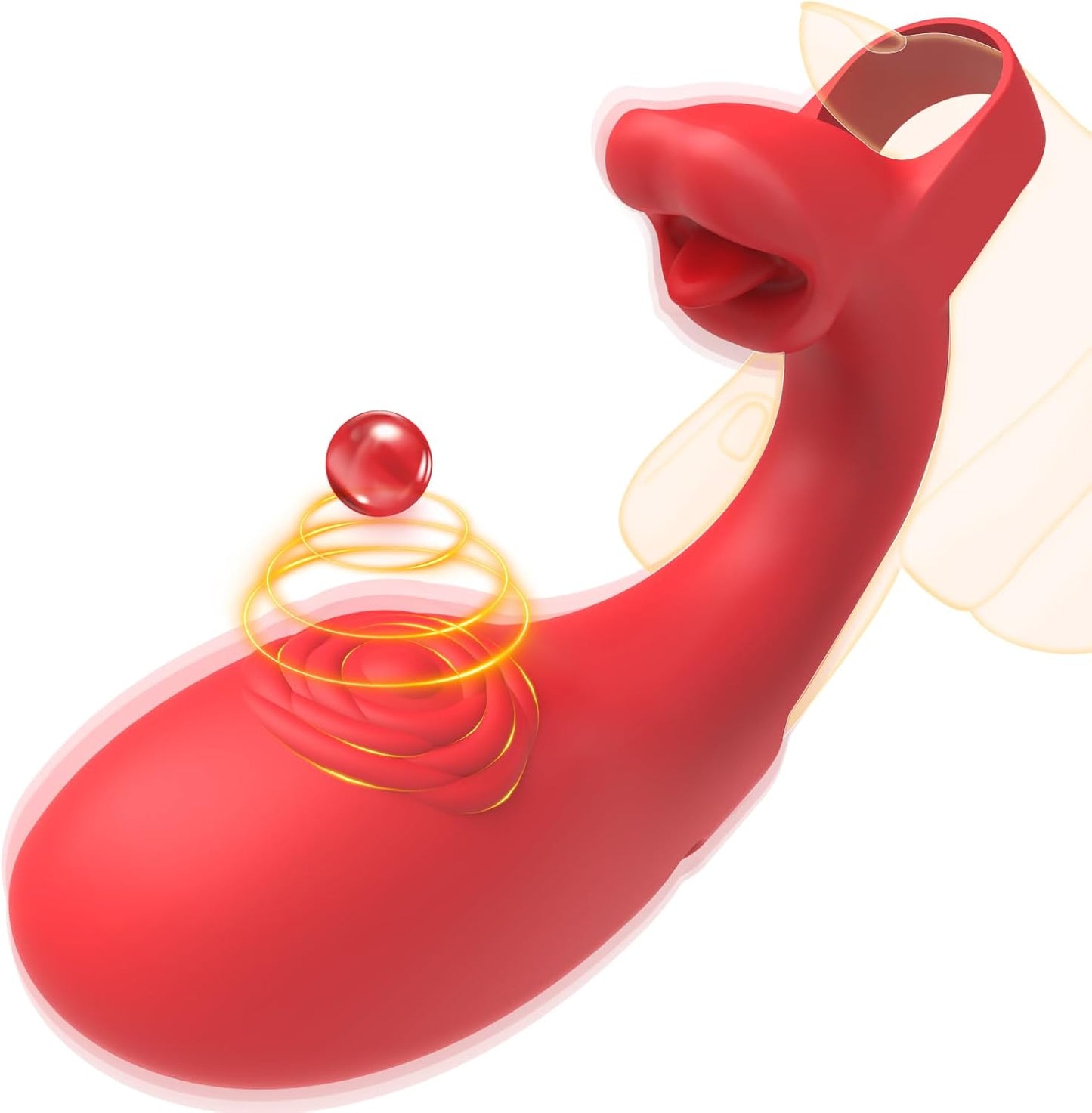 RoseFlick Dual Tease Finger Vibrator - Vixen | Nova Network