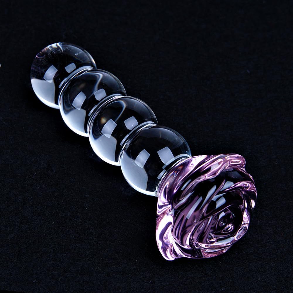RoseGlow Crystal Glass Beads Plug - Vixen | Nova Network