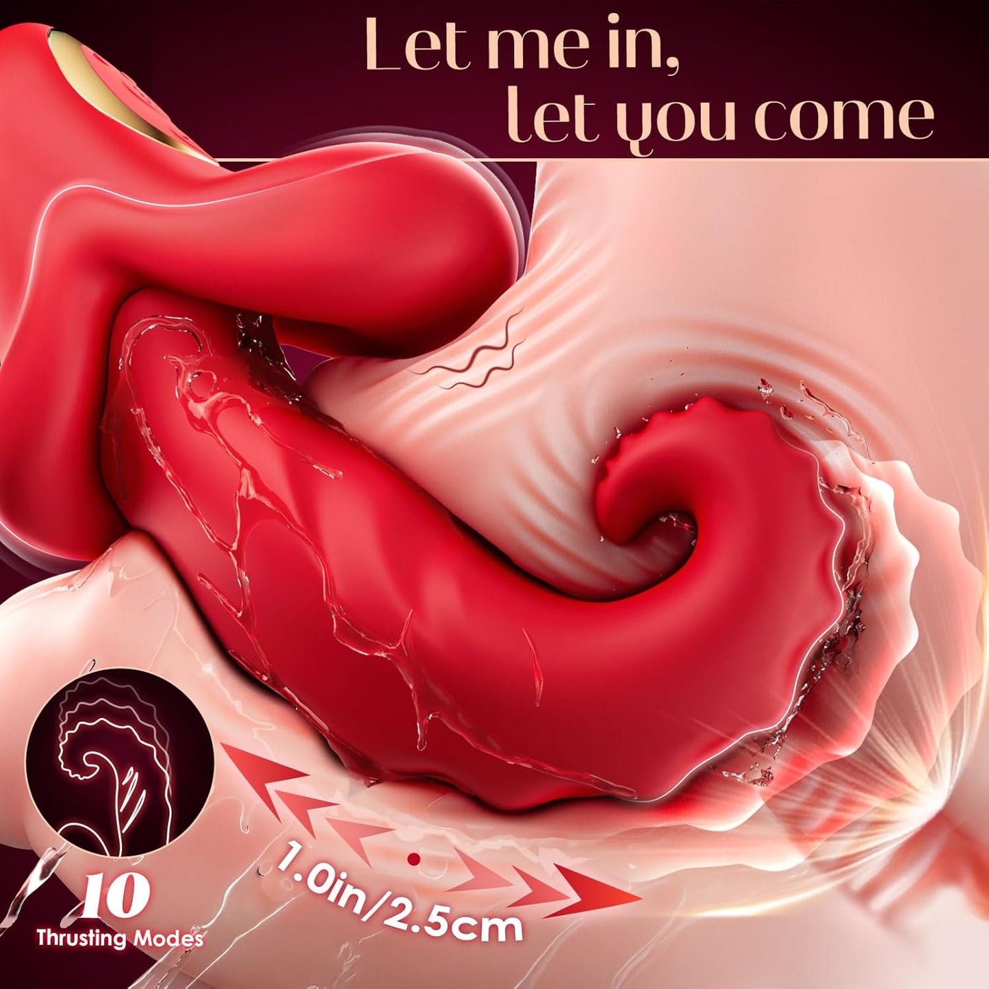 RoseLick 4 - in - 1 Tongue Vibrator - Vixen | Nova Network