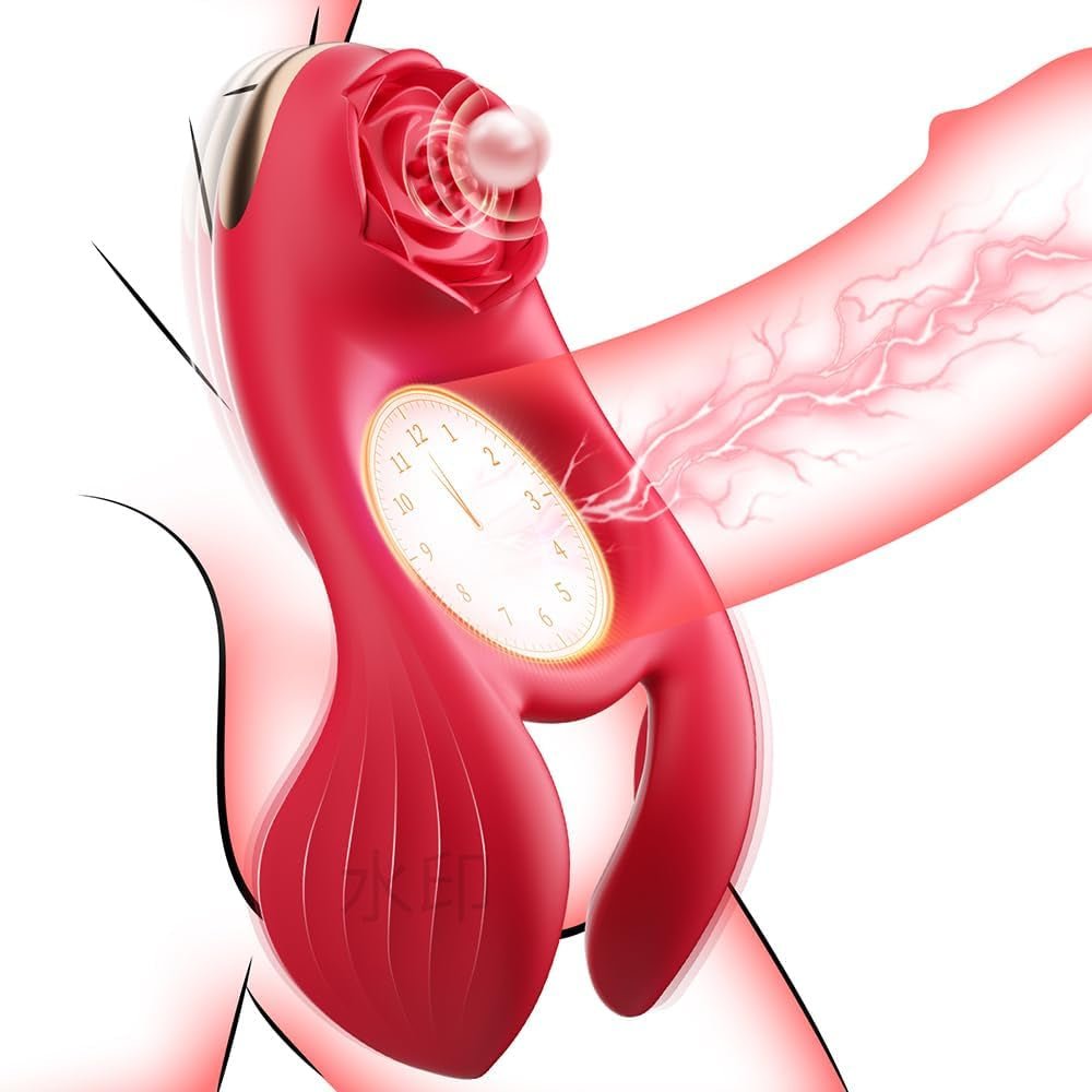RoseLux Triple Motor Penis Ring - Vixen | Nova Network