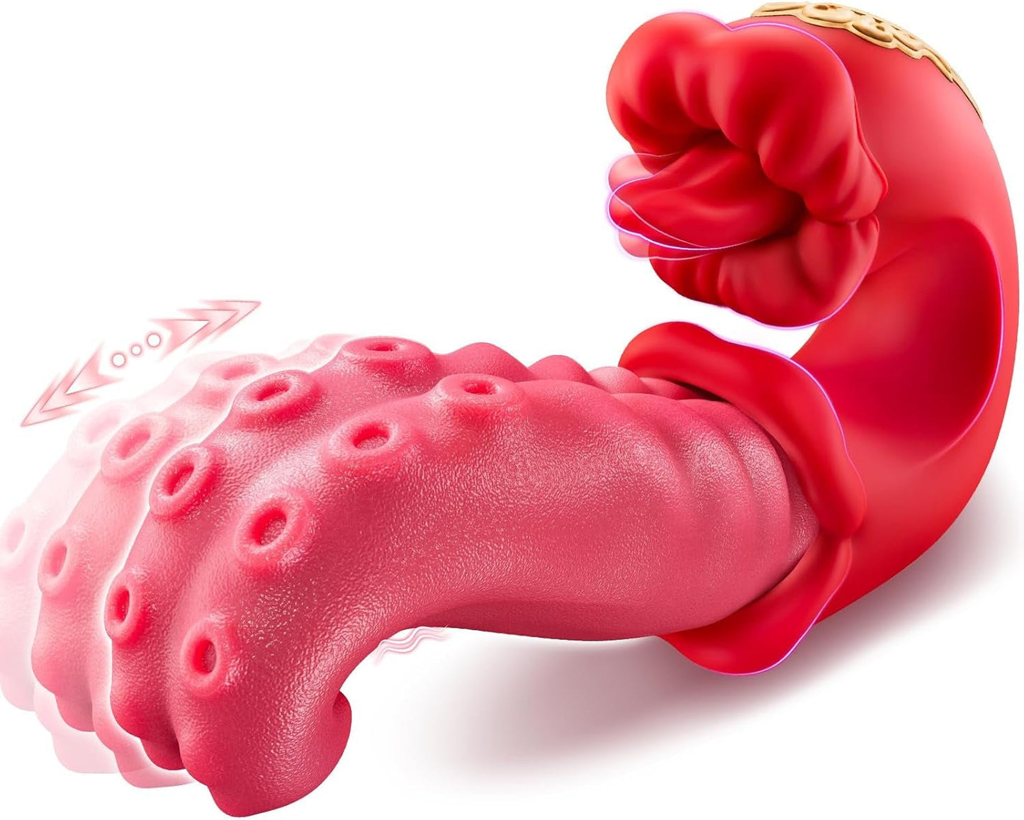 RoseOrbit 360° Dual - Action Tongue Rotation Vibrator - Vixen | Nova Network
