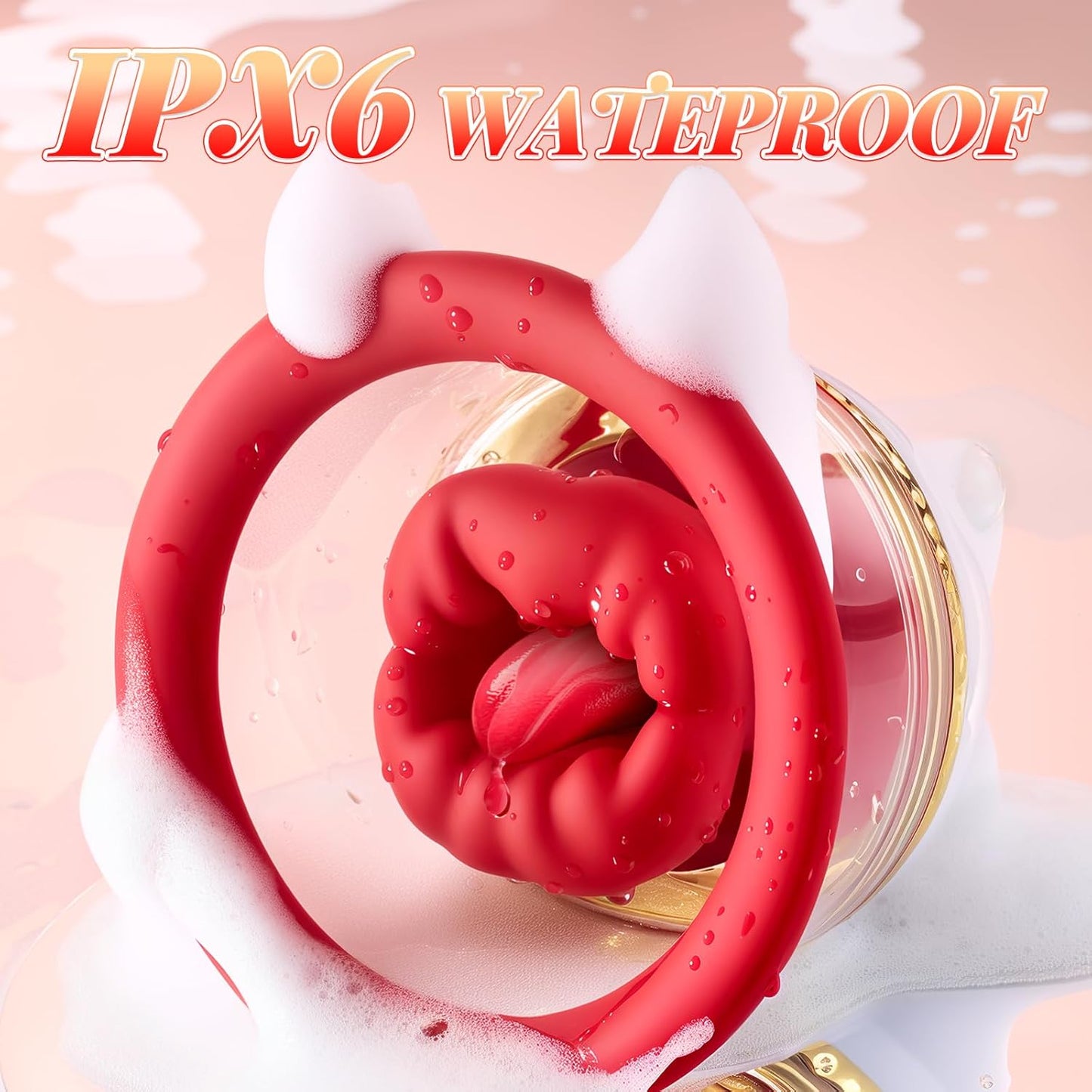 RoseRush Clit & Nipple Sucking Vibrator - Vixen | Nova Network