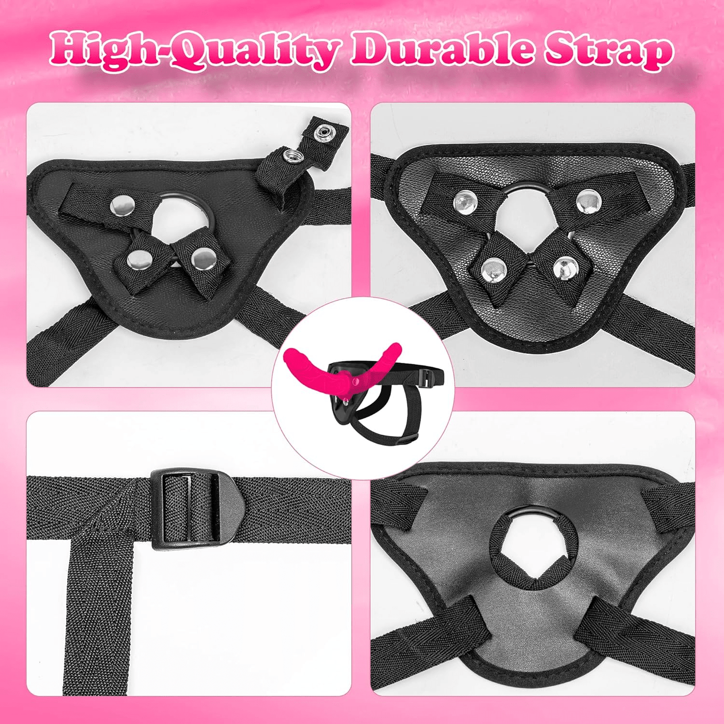 RosewoodDuet Double-Ended Dildo Strap-On - Vixen | Nova Network