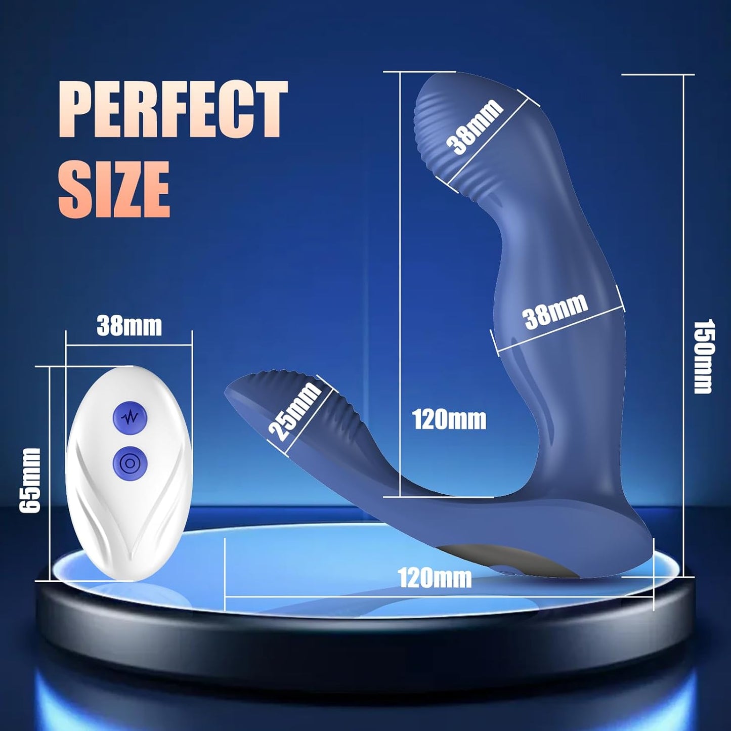 RotoRush 360° Rotating Prostate Vibrator - Vixen | Nova Network