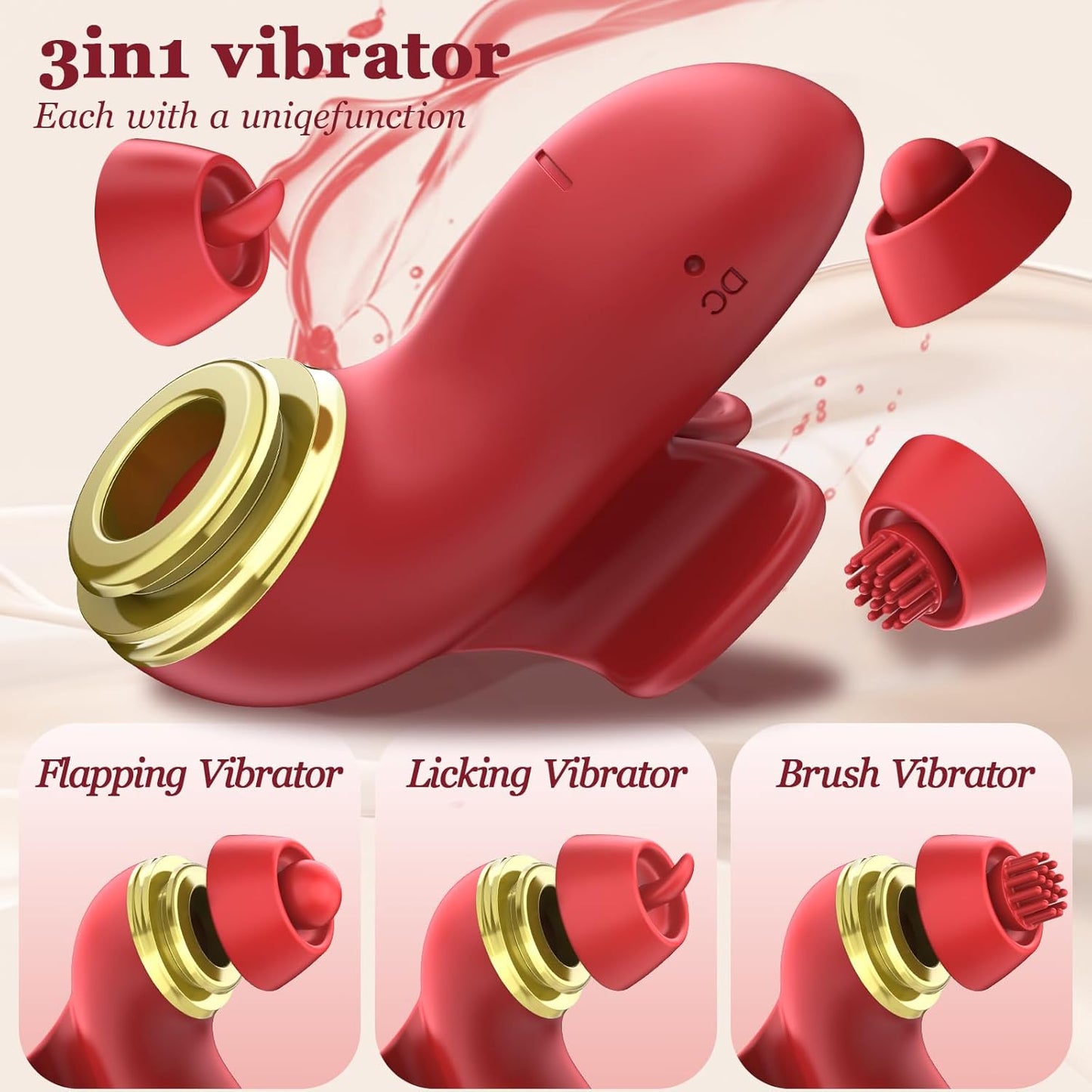 SensaFlick Tri - Sensation Finger Vibrator - Vixen | Nova Network