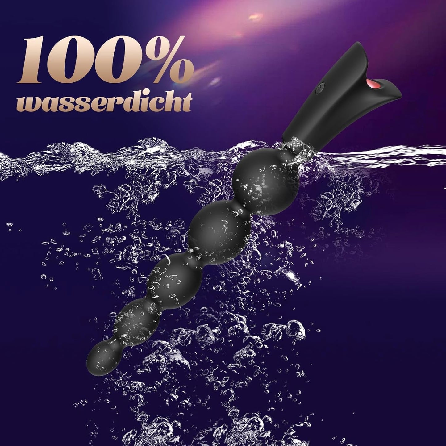 ShadowTrail Vibrating Anal Beads Prostate Massager - Vixen | Nova Network