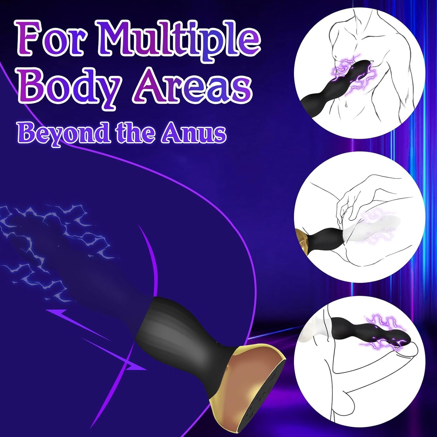 ShockSpire Beaded Vibrator – Electro & Vibe Control - Vixen | Nova Network