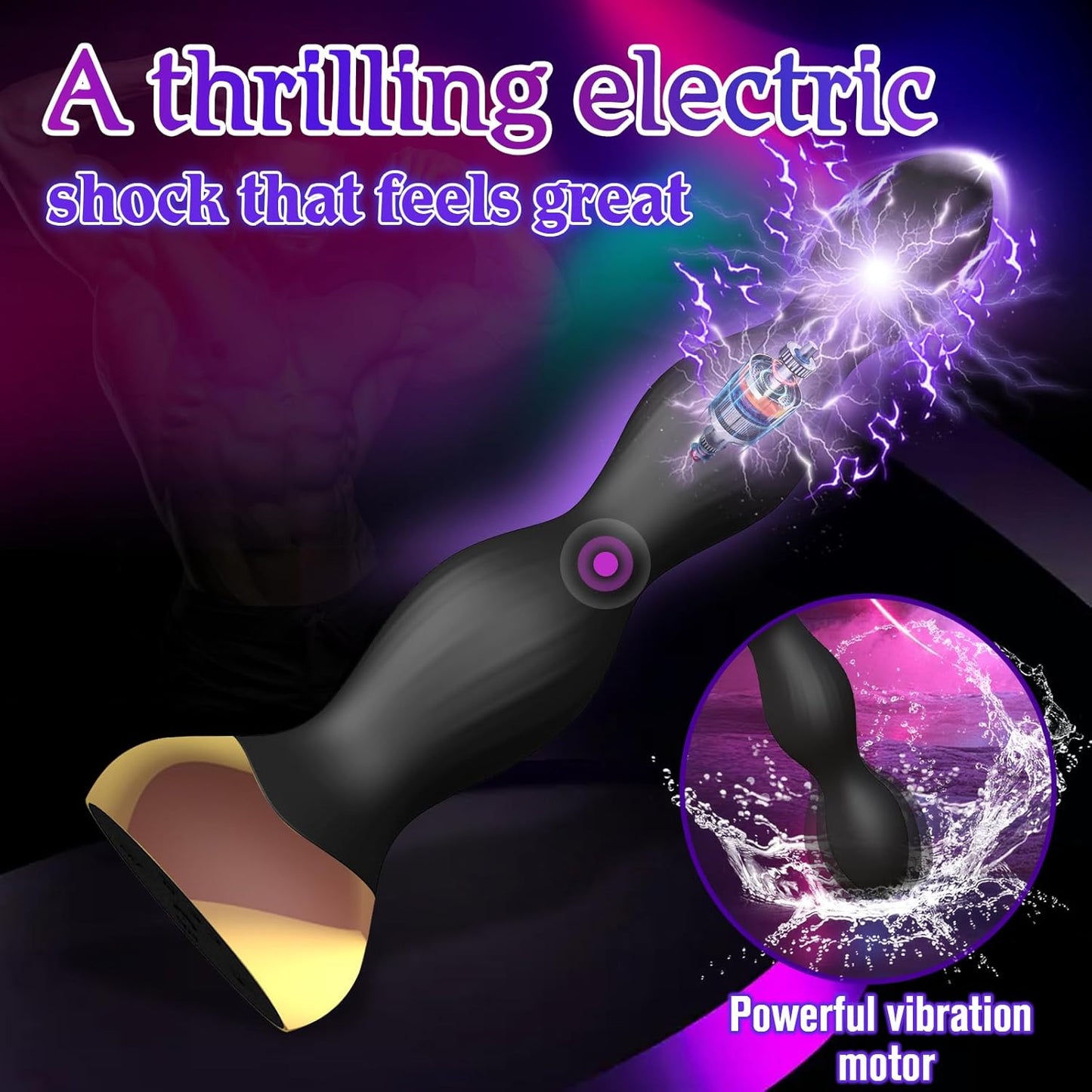 ShockSpire Beaded Vibrator – Electro & Vibe Control - Vixen | Nova Network