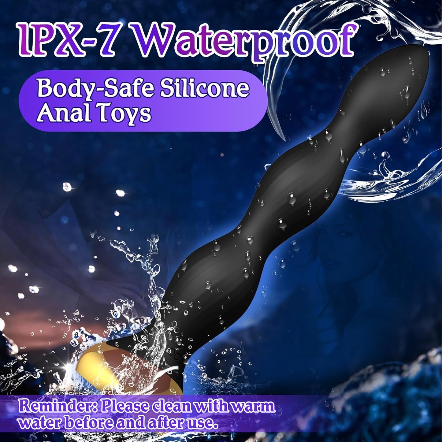 ShockSpire Beaded Vibrator – Electro & Vibe Control - Vixen | Nova Network